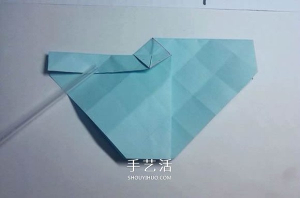 Teach you folding step by step! Detailed illustration of Kawasaki rose origami process