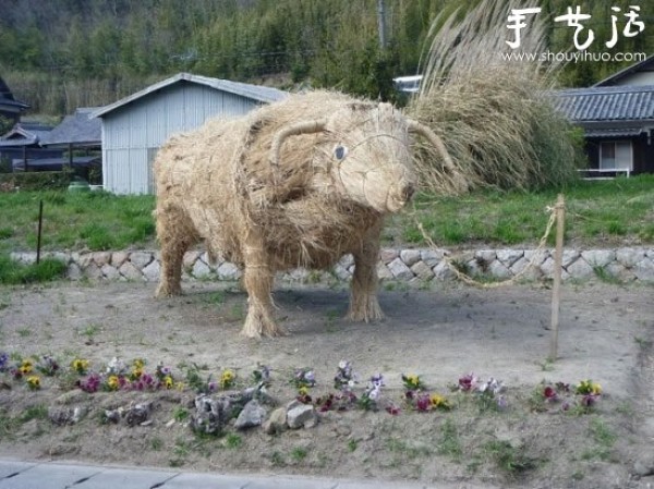 Turn straw into treasure and DIY various interesting sculptures