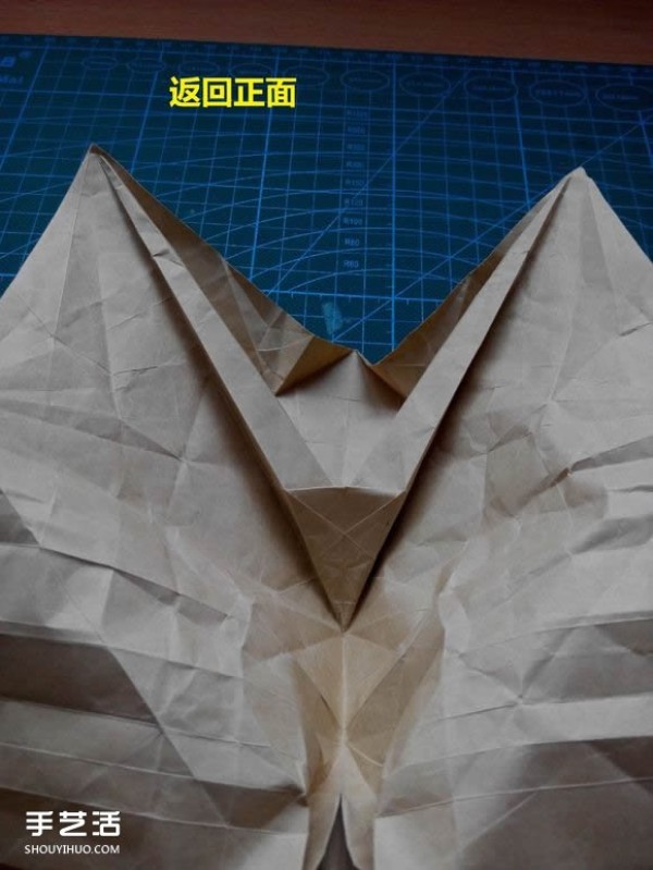 Origami Rabbit Head Detailed Steps Picture How to Fold a Complex 3D Rabbit Head