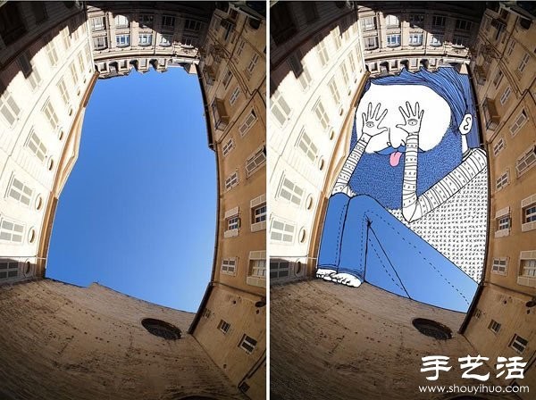 Use the sky as a canvas for creative DIY interesting patterns