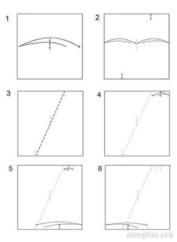 How to Fold Fuquan Roses, Fuquan Rose Folding Illustrated Tutorial