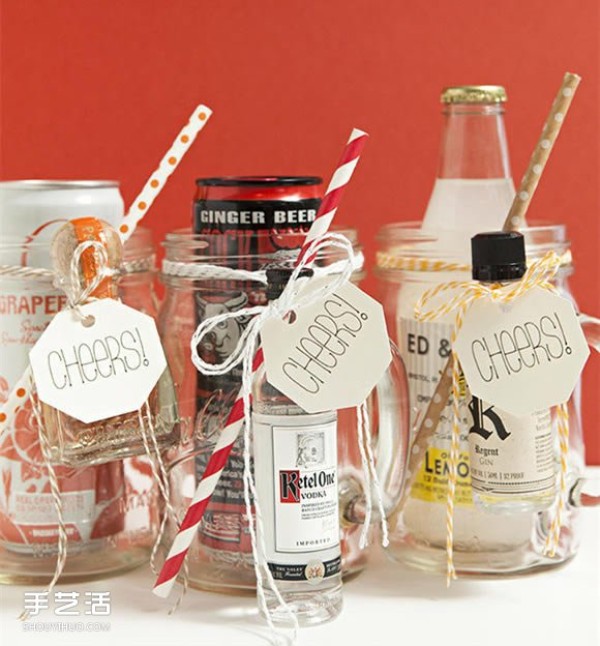 Mason Jar environmentally friendly gift DIY, a gift-giving method worthy of your reference