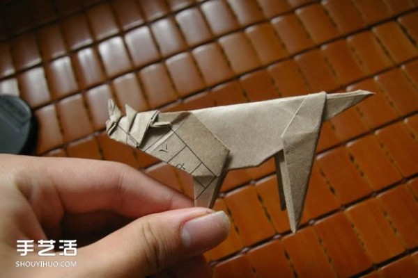 Mabona Rhino Origami Tutorial, Mabona Rhino Origami Illustrations