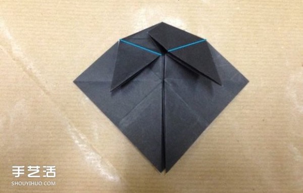 Small animal origami step-by-step diagram, using paper to fold small animals, illustrated method