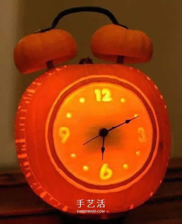 Halloween pumpkin lantern DIY method to make homemade Halloween pumpkin lantern