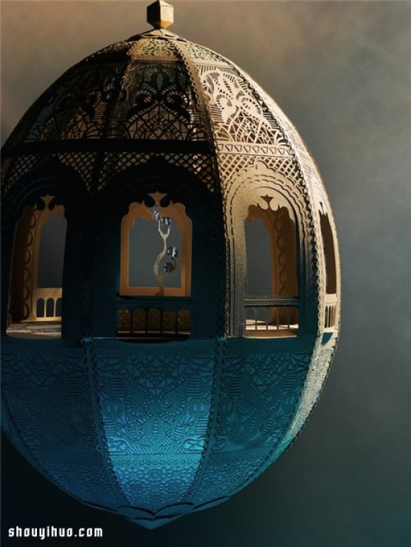 Appreciation of exquisite paper sculptures inspired by Moroccan culture