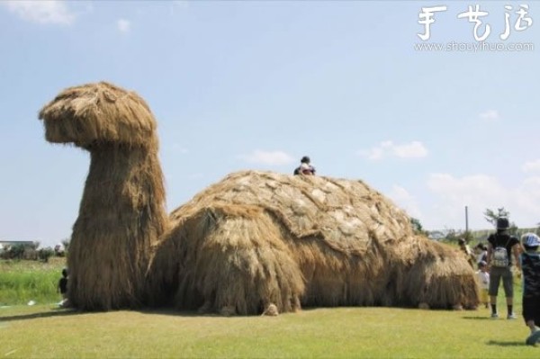 Turn straw into treasure and DIY various interesting sculptures