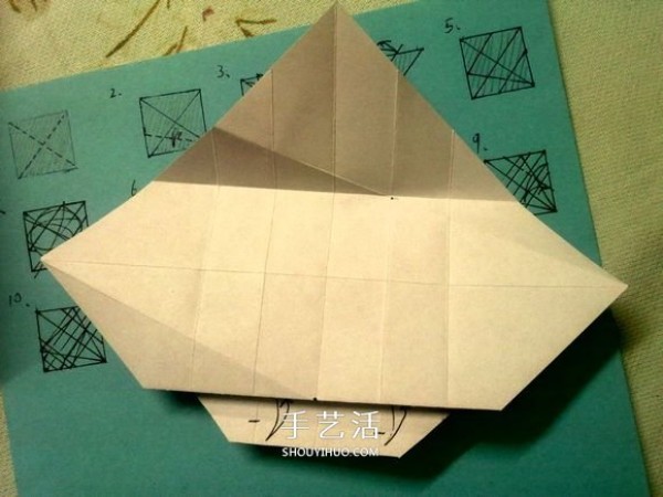 Mengshen Origami Tutorial Illustrated Steps of Folding the Cute Three-dimensional Damax