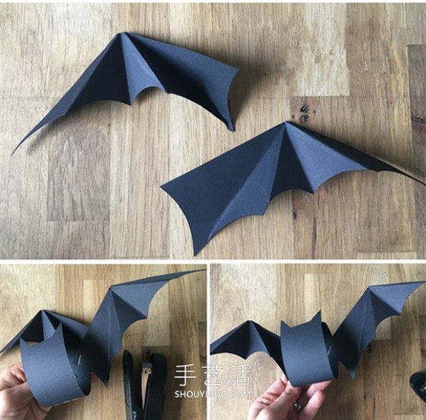 A tutorial on how to make a simple and cute bat garland