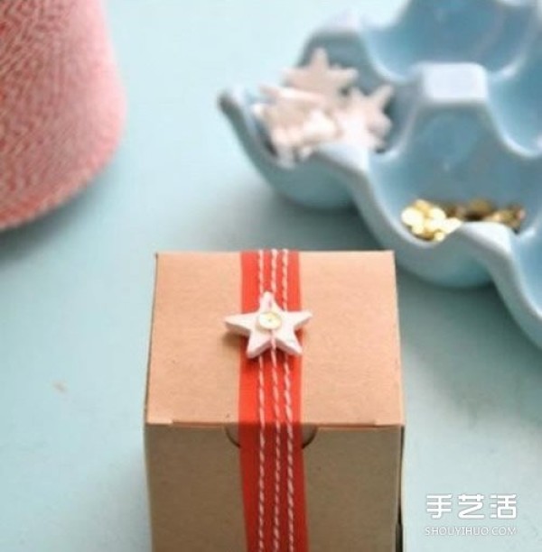 Ultra-light clay to make DIY romantic hanging ornaments or package decorations with five-pointed stars