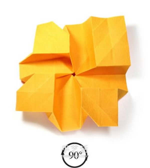 Transform and fold beautiful paper roses by hand on Kawasaki Rose