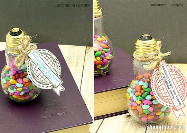 Reuse waste light bulbs to create creative handmade DIY interesting gadgets