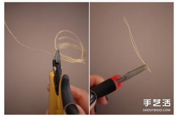 How to make your own pearl hairpins, tutorial and simple DIY pearl hairpins and illustrations