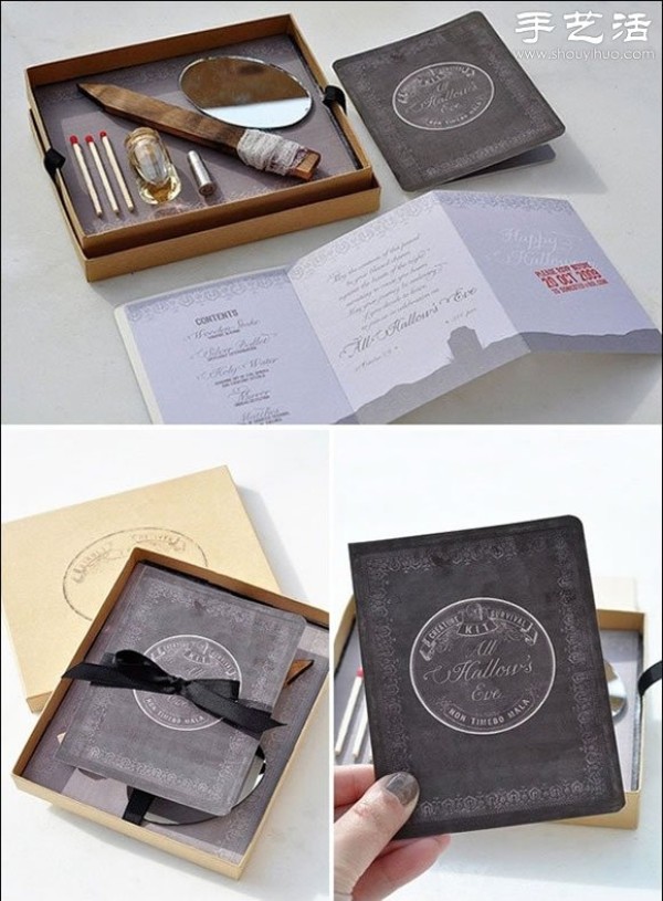 Interesting and personalized foreign wedding invitation template