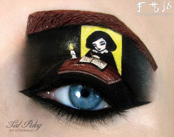 Beautiful and enchanting eye makeup works