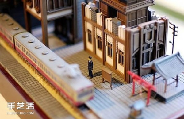 Exquisite arcade model works, arcade architectural model pictures to appreciate