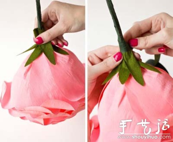 Tutorial on making super realistic roses by cutting paper