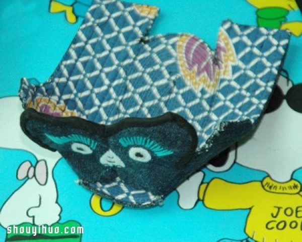 How to make childrens tiger head shoes, tiger head shoes fabric handmade tutorial