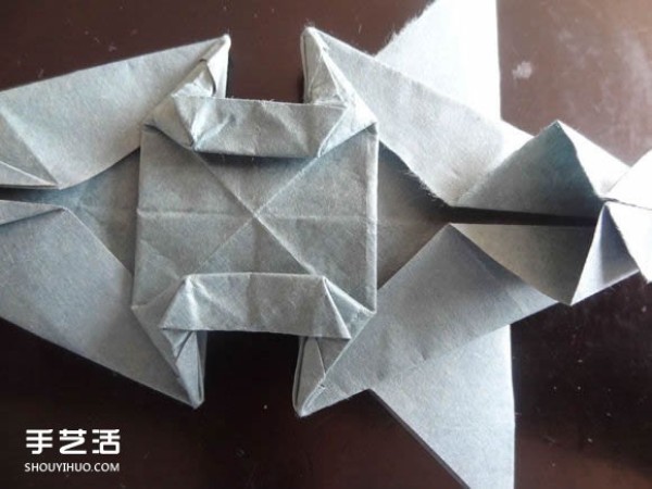 Western Dragon Origami Tutorial Illustrated How to Origami a Winged Dragon