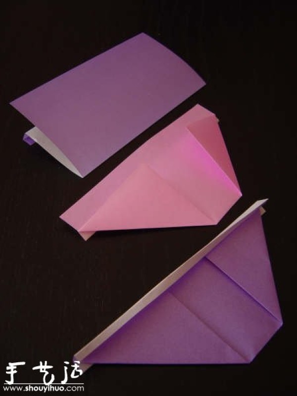 Another Japanese napkin origami method