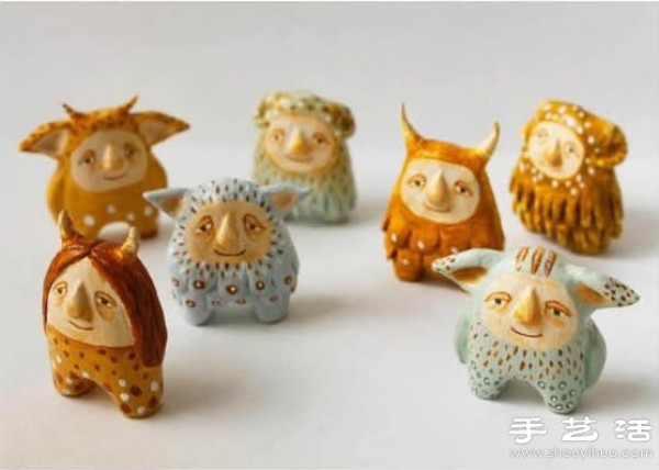 Nordic style soft clay handicrafts