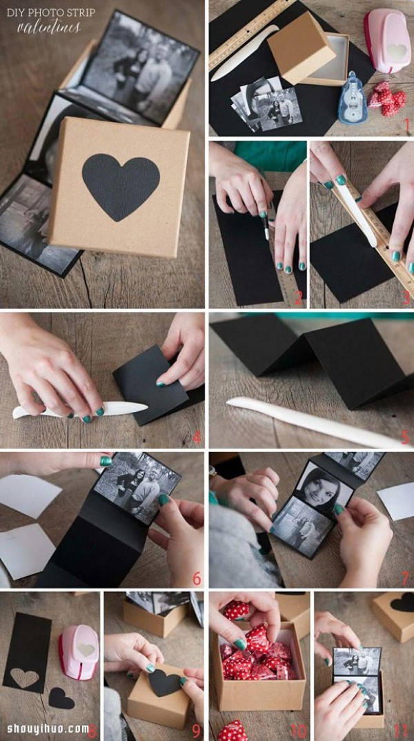 13 creative inspirations for DIY unique Valentines Day gifts