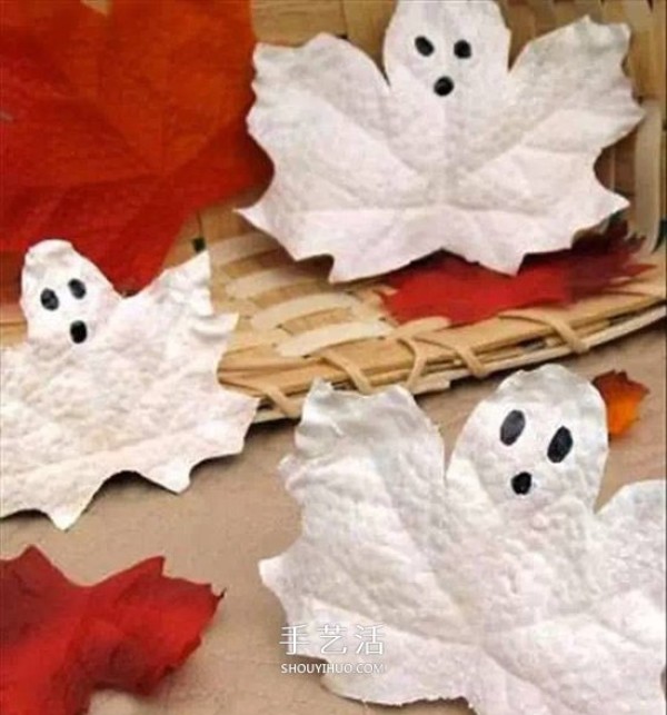 Halloween Handmade Collection of Simple Kindergarten Halloween Works