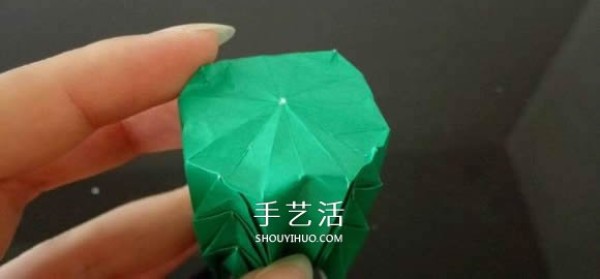 How to Origami a Hot Air Balloon, Illustrated Tutorial on the Folding of a Hot Air Balloon