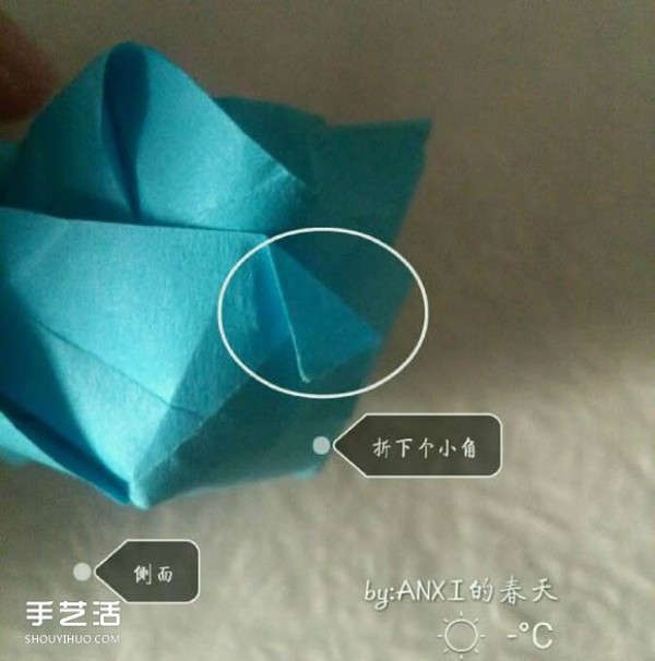 New Kawasaki Rose Folding Method Illustrated Handmade Origami New Kawasaki Rose Steps