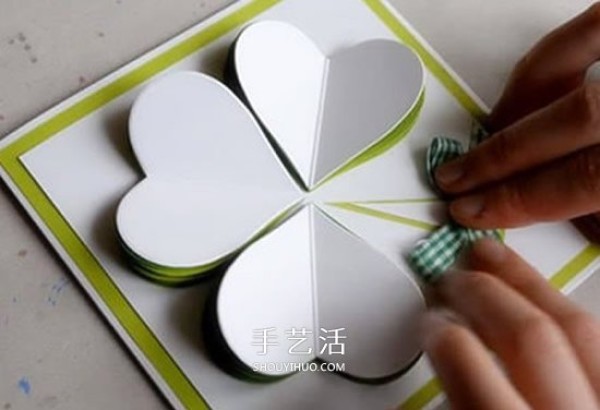 Valentines Day Confession Card: How to Make a Cute Clover Card