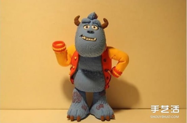 Clay Monster DIY Illustrated Tutorial on Funny Soft Clay Monster Handmade