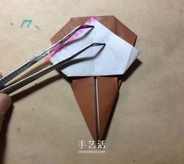 Tutorial on how to fold a toy Trojan horse and how to fold an origami Trojan horse