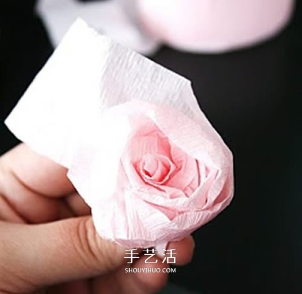 How to make rose balls from wrinkled paper, beautiful wedding decorations! 