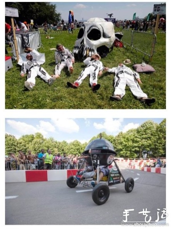 Londons soapbox racing competition, British creativity is invincible! 