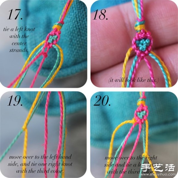 Knitting tutorial for little girls to wear bracelets