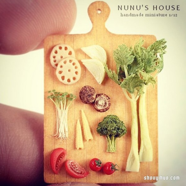 Its hard to tell the real thing from the fake! Polymer clay DIY exquisite miniature food model 