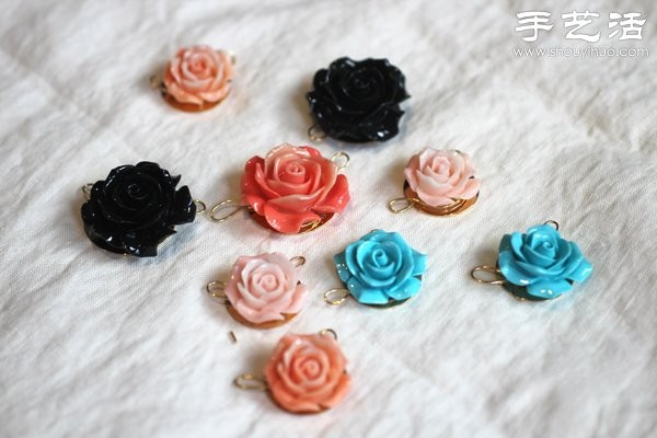 DIY Handmade Method of Youthful Vitality Peony Necklace