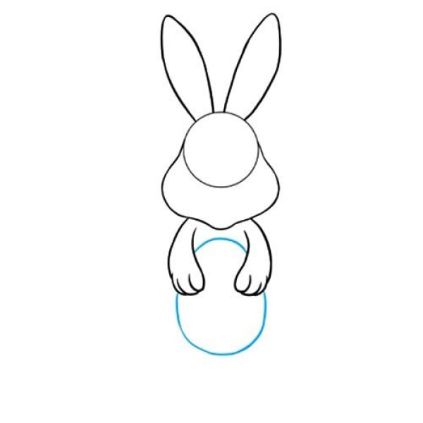 How to Draw the Easter Bunny