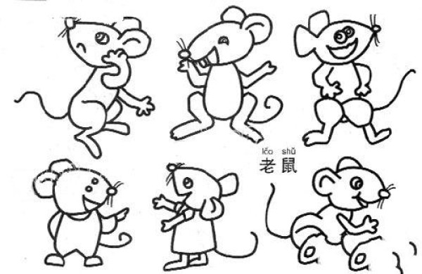 Simple strokes of mice