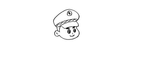 How to draw uncle policeman