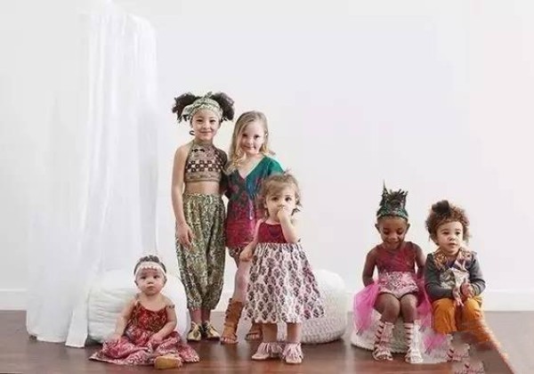 Such beautiful childrens clothing is actually made by mother!