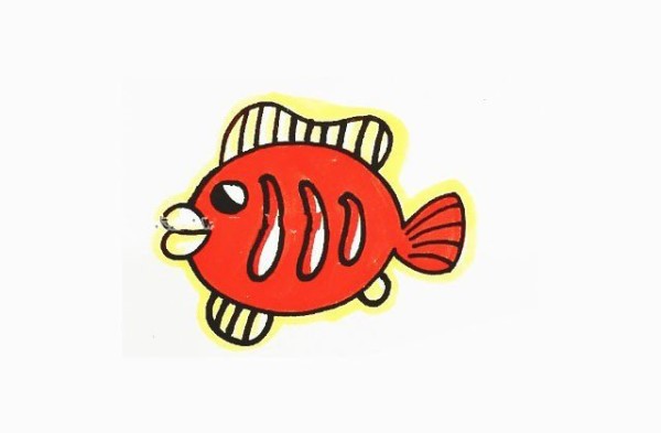 11 simple drawing pictures of ocean fish