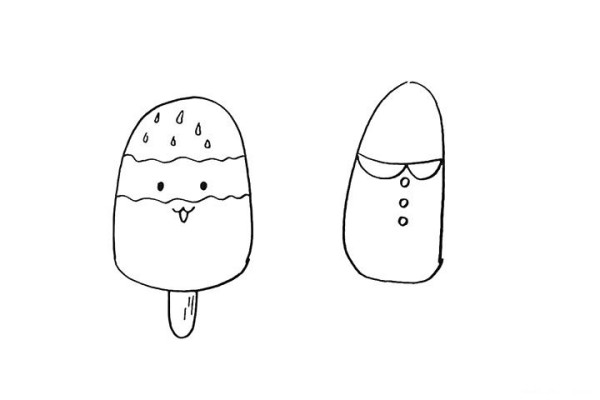 How to draw ice cream