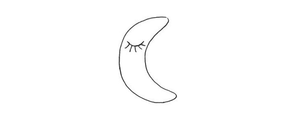 Creative moon simple drawing tutorial