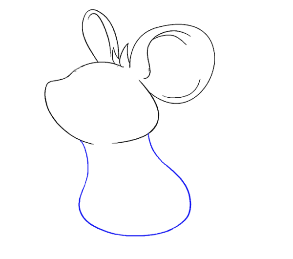 Teach you how to draw a cute little mouse