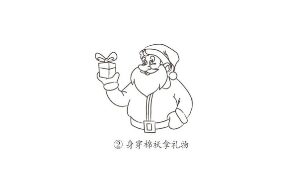 Learn to draw Santa Claus step by step