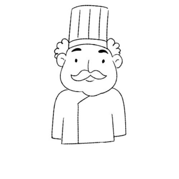 Chef simple drawing tutorial