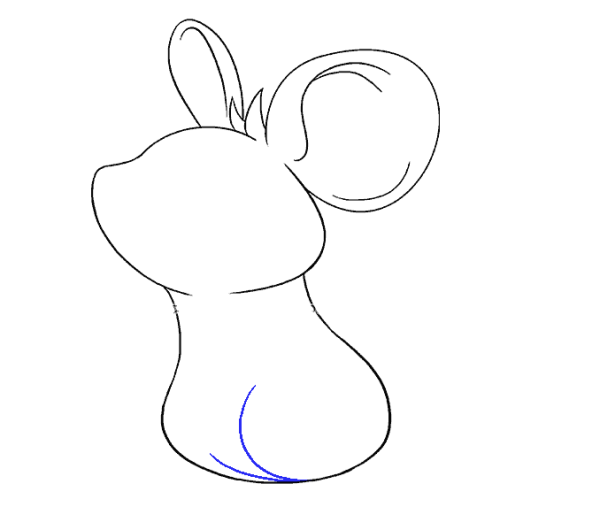 Teach you how to draw a cute little mouse