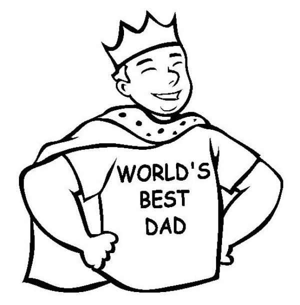 Fathers Day Pictures Best Dad Simple Drawing Pictures