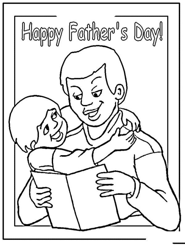 Fathers Day simple drawing material I love dad